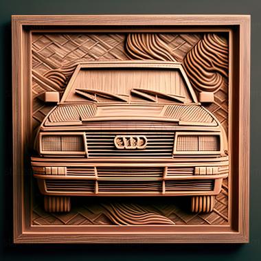 3D model Audi S2 (STL)